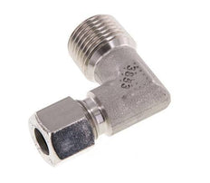 R 1/2'' Macho x 10L Codo de 90 grados de acero inoxidable 315 Bar DIN 2353