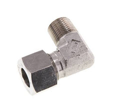 R 1/2'' Macho x 16S Codo de 90 grados de acero inoxidable 400 Bar DIN 2353