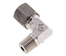 R 1/4'' Macho x 8S Codo de 90 grados de acero inoxidable 630 Bar DIN 2353