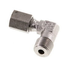 R 1/8'' Macho x 4LL Codo de 90 grados de acero inoxidable 100 Bar DIN 2353