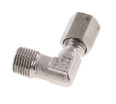 R 1/8'' Macho x 4LL Codo de 90 grados de acero inoxidable 100 Bar DIN 2353
