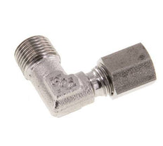 R 1/8'' Macho x 4LL Codo de 90 grados de acero inoxidable 100 Bar DIN 2353