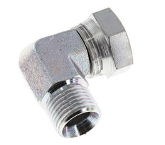 G 1/2'' M/F Codo de 90 grados de acero galvanizado 300 Bar - Hidráulico