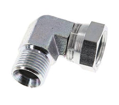 G 1/2'' M/F Codo de 90 grados de acero galvanizado 300 Bar - Hidráulico