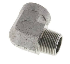 1'' NPT x 1'' NPT M/F Codo de 90 grados de acero galvanizado 140 Bar - Hidráulico