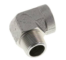 1'' NPT x 1'' NPT M/F Codo de 90 grados de acero galvanizado 140 Bar - Hidráulico