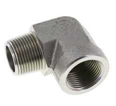 1'' NPT x 1'' NPT M/F Codo de 90 grados de acero galvanizado 140 Bar - Hidráulico