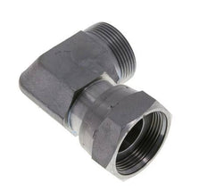 UN 1-11/16''-12 x UN 1-11/16''-12 M/F Codo de 90 grados de acero galvanizado ORFS 250 Bar - Hidráulico