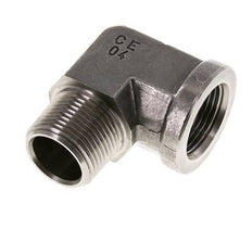 1'' NPT x 1'' NPT M/F Codo de 90 grados de acero inoxidable 140 Bar - Hidráulico