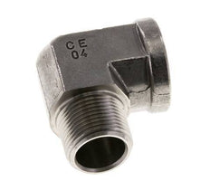 1'' NPT x 1'' NPT M/F Codo de 90 grados de acero inoxidable 140 Bar - Hidráulico
