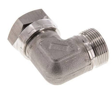 G 1 1/4'' M/F Stainless steel 90 deg Elbow Fitting 150 Bar - Hydraulic