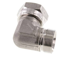 G 1 1/4'' M/F Stainless steel 90 deg Elbow Fitting 150 Bar - Hydraulic