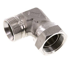 G 1 1/4'' M/F Stainless steel 90 deg Elbow Fitting 150 Bar - Hydraulic