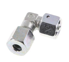 M16x1,5 x 8S Acero zincado Codo ajustable de 90 grados con cono de cierre y junta tórica 630 Bar DIN 2353