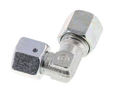 M16x1,5 x 8S Acero zincado Codo ajustable de 90 grados con cono de cierre y junta tórica 630 Bar DIN 2353