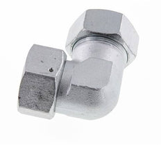 M52x2 x 38S Acero zincado Codo ajustable de 90 grados con cono de cierre y junta tórica 315 Bar DIN 2353