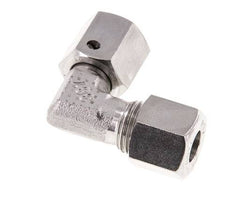 M14x1,5 x 8L Acero inoxidable Codo ajustable de 90 grados con cono de sellado y junta tórica 315 Bar DIN 2353