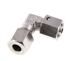 M14x1,5 x 8L Acero inoxidable Codo ajustable de 90 grados con cono de sellado y junta tórica 315 Bar DIN 2353