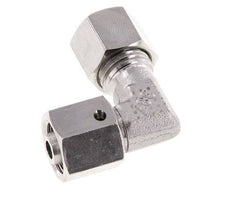 M14x1,5 x 8L Acero inoxidable Codo ajustable de 90 grados con cono de sellado y junta tórica 315 Bar DIN 2353