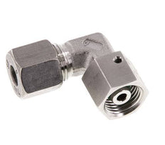 M16x1,5 x 8S Acero inoxidable Codo ajustable de 90 grados con cono de cierre y junta tórica 630 Bar DIN 2353