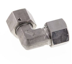 M22x1,5 x 14S Acero inoxidable Codo ajustable de 90 grados con cono de cierre y junta tórica 630 Bar DIN 2353