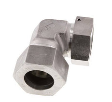 M52x2 x 38S Acero inoxidable Codo ajustable de 90 grados con cono de cierre y junta tórica 315 Bar DIN 2353