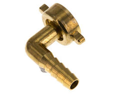G 3/4'' x 10mm Codo de latón de 90 grados con junta NBR y tuerca de mariposa 16 Bar