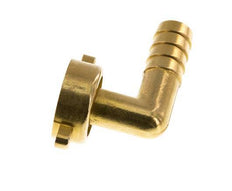 G 3/4'' x 13mm Codo de latón de 90 grados con junta NBR y tuerca de mariposa 16 Bar