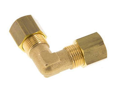 codo de latón de 8mm de 90 grados de compresión 135 Bar DIN EN 1254-2