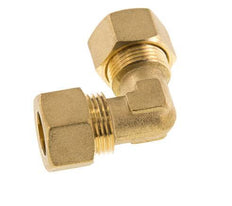 codo de latón de 90 grados de compresión de 14 mm 89 bar DIN EN 1254-2