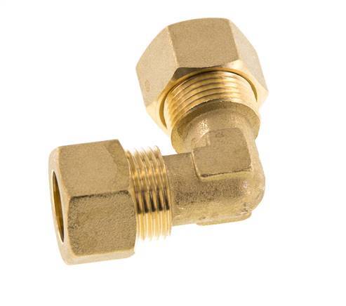 codo de latón de 15 mm y 90 grados de compresión 82 bar DIN EN 1254-2