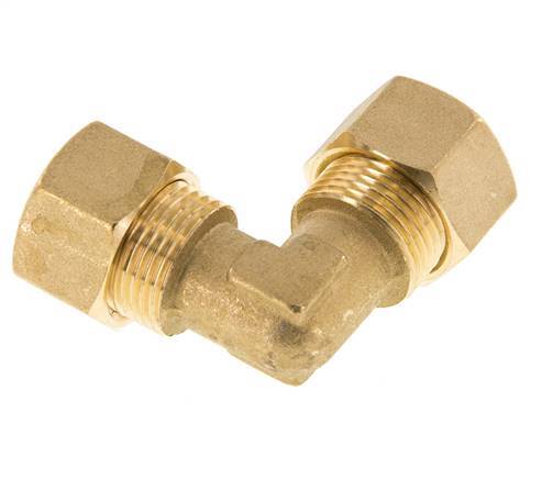 codo de latón de 15 mm y 90 grados de compresión 82 bar DIN EN 1254-2