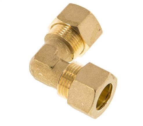 codo de latón de 15 mm y 90 grados de compresión 82 bar DIN EN 1254-2