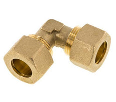 codo de latón de 16mm de 90 grados de compresión 76 Bar DIN EN 1254-2