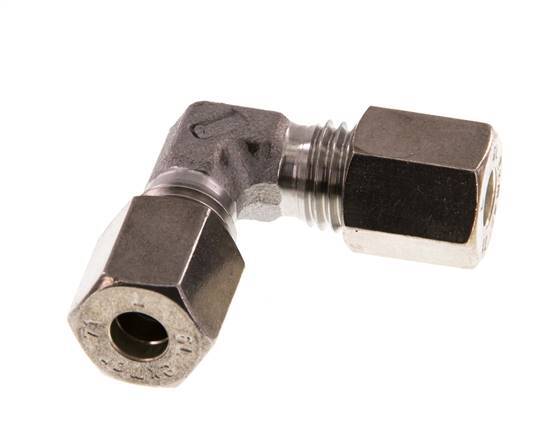 6L Codo de acero inoxidable de 90 grados de compresión 315 Bar DIN 2353