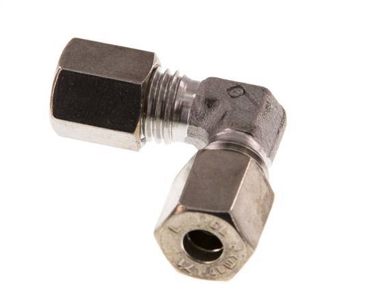 6L Codo de acero inoxidable de 90 grados de compresión 315 Bar DIN 2353
