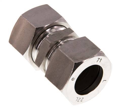 acero inoxidable 22L Anillo de corte recto 160 Barra DIN 2353