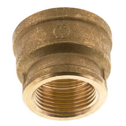 G 1 1/4'' x G 1'' Barra redonda de latón 16