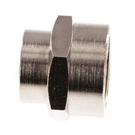 G 1/2'' x G 3/8'' Nickel plated Brass Socket 16 Bar [2 Pieces]