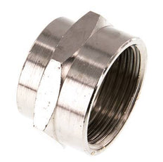 G 1'' x G 3/4'' Enchufe de latón niquelado 16 Bar