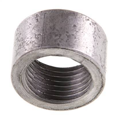 Rp 1/2'' x 26.6mm Steel Welding Socket 40 Bar DIN 2986 - 15mm [10 Pieces]
