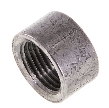 Rp 1/2'' x 26.6mm Steel Welding Socket 40 Bar DIN 2986 - 15mm [10 Pieces]