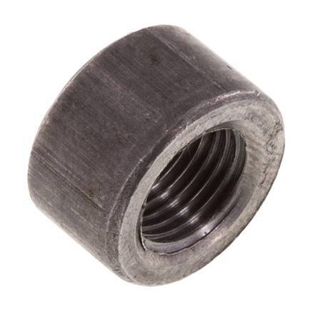 Rp 1/8'' x 15mm Steel Welding Socket 40 Bar DIN 2986 - 8mm [20 Pieces]