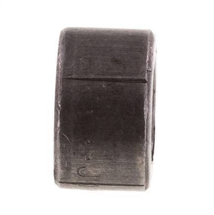 Rp 1/8'' x 15mm Steel Welding Socket 40 Bar DIN 2986 - 8mm [20 Pieces]