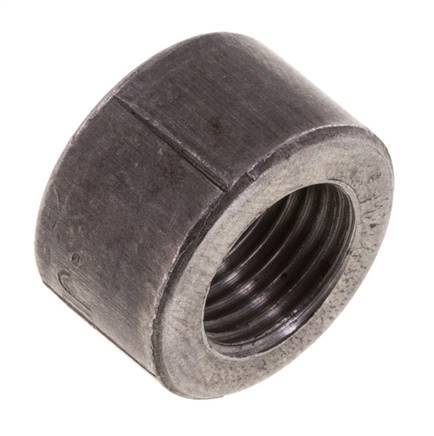 Rp 1/8'' x 15mm Steel Welding Socket 40 Bar DIN 2986 - 8mm [20 Pieces]