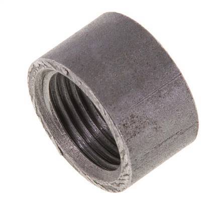 Rp 3/8'' x 21.3mm Steel Welding Socket 40 Bar DIN 2986 - 12mm [10 Pieces]