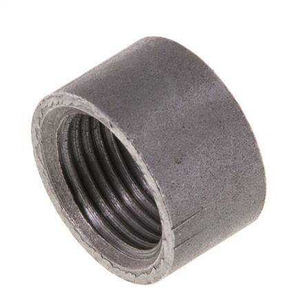 Rp 3/8'' x 21.3mm Steel Welding Socket 40 Bar DIN 2986 - 12mm [10 Pieces]
