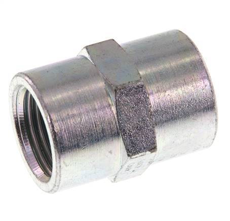 G 1/2'' Zinc plated Steel Socket 225 Bar - Hydraulic [2 Pieces]