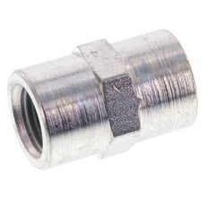 G 1/4'' Zinc plated Steel Socket 350 Bar - Hydraulic [2 Pieces]
