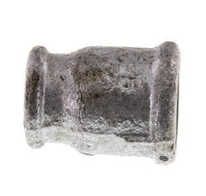 Rp 1/2'' x Rp 3/8'' Zinc plated Cast iron Round Socket 25 Bar [5 Pieces]